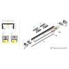 StrongLumio profil LED Begton 12, 2000mm biela lak