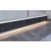 StrongLumio profil LED Slim 8, 3000mm strieborná elox