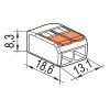 Wago svorka 2x2,5mm