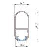StrongLumio profil LED Rail,  2000mm strieborná elox