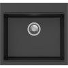 StrongSinks S3 Drez granit Ipel 560x510mm bez odkvapu čierna