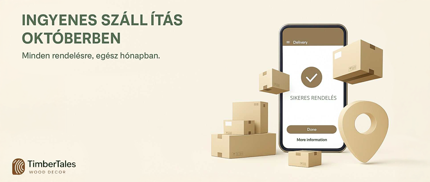 Ingyenes szállítás októberben!