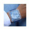 DENIM TIME, řemínku STAMPSTEXX, STRONG BLUE a rámečku COOL JACK, TRANSPARENT