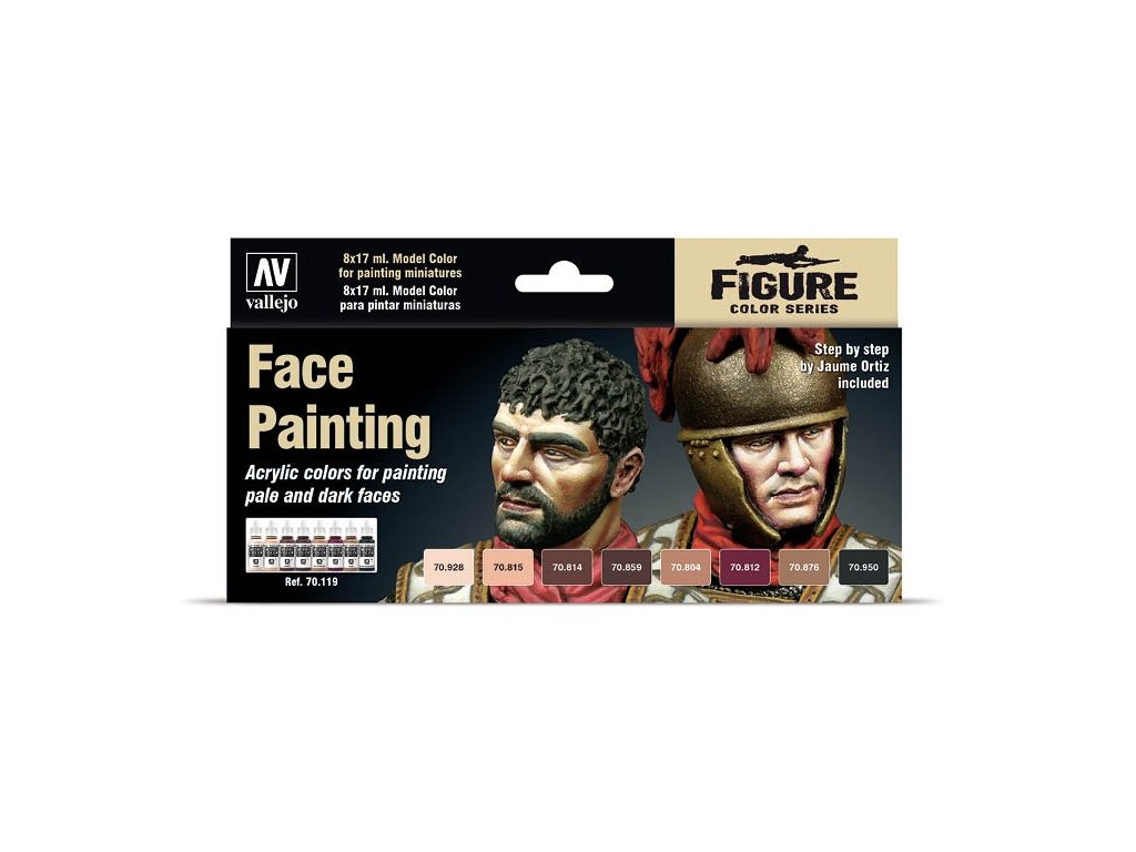 Vallejo Model Color Set: Faces by Jaume Ortiz