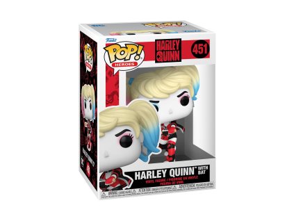 Funko POP Heroes: DC- Harley w/ Bat