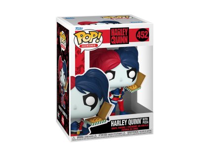Funko POP Heroes: DC- Harley w/ Pizza
