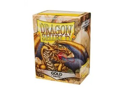 Dragon Shield - Matte Gold