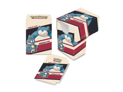 Pokémon UP: GS Snorlax Munchlax - DB krabička na 75 karet