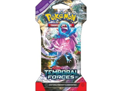 Pokémon TCG: Scarlet & Violet 05 Temporal Forces - 1 Blister Booster