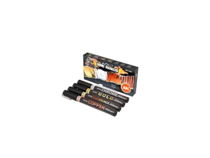 Metallic Markers Set