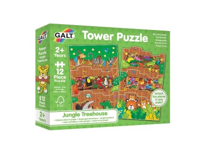 Puzzle věž - Džungle