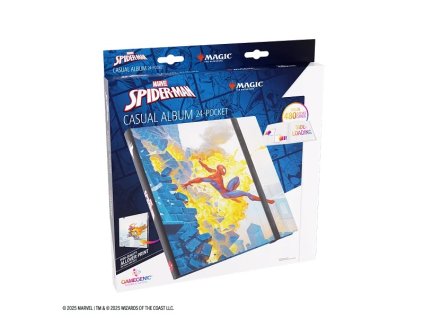 Gamegenic: MTG Marvels Spider-Man 24-Pocket Album - Spider-Man/Green Goblin