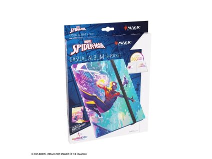 Gamegenic: MTG Marvels Spider-Man 18-Pocket Album - Spider-Man/Spider-Gwen