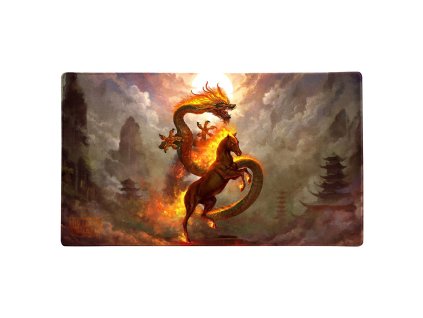 Dragon Shield Art Playmat - Fire Horse 2026