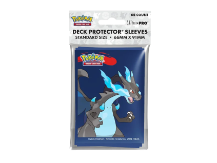 Pokémon UP: Mega Charizard X - DP obaly na karty 65 ks