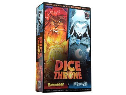 Dice Throne - Barbarian vs Moon Elf