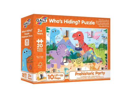 Puzzle schovávačka - Dinosauři