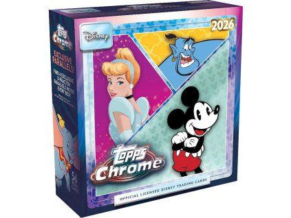 TOPPS CHROME DISNEY MEGA BOX 2026