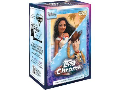 Sběratelské karty Topps 2026 Disney Chrome - Value Box