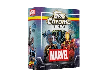 2026 Topps Chrome Marvel Mega Box