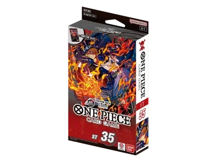 One Piece Card Game - Starter Deck RED/BLACK Sabo ST-35 - EN