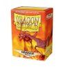 fundas dragon shield matte standard 63x88 naranja 1799