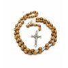 Růženec z olivového dřeva