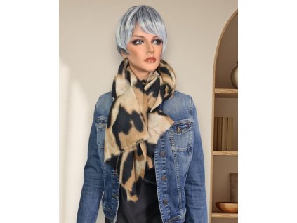 tepla zimni vlnena sala se vzorem srsti leoparda hneda cerna jemne cesana leopard tinamoda 0117012 (3)