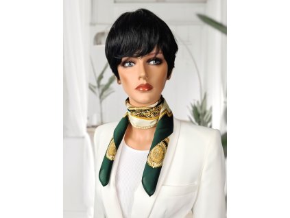 zeleny satek smetanovy stred konske motivy sedla popruhy ruzice opasky hermes styl prave hedvabi tina moda (4)