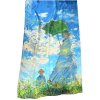 3822 1 hedvabna sala slavny obraz dama se slunecnikem a syn claude monet 170x50 cm