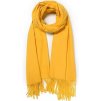 Kašmírová jemná šála dámská /pánská žlutá hořčicová - kašmír, štola, pašmína pashmina