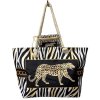 plazova velka taska na plaz na koupaliste pro rodinu na plavky vzor leopard zebra moderni letni dovolena tina moda 29924 (2)