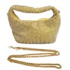 Zlata mala kabelka zlate psanicko s kaminky strasem trpytiva kabelka do ruky pres rameno spolecenska elegantni tina moda 2900499 (2)