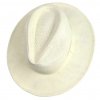 Fedora letni klobouk smetanovy svetly slonova kost elegantni pansky damsky panamsky tina moda 4971413 (2)