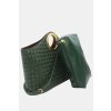 olivove zelena khaki pevna velka kabelka zdobena zlatem do ruky pres rameno prostorna elegantni tomeva tina moda (5)