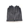 cerne kozene rukavice zateplene prava jehnetina kuze panske zimni rukavice leather 191 tina moda (2)