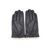 cerne kozene rukavice zateplene prava jehnetina kuze panske zimni rukavice leather 191 tina moda (4)