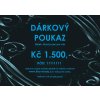 11 DP Tm darkovy poukaz gift card voucher Tina moda pro muze cerny modre vlnky 1500
