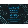 11 DP Tm darkovy poukaz gift card voucher Tina moda pro muze cerny modre vlnky 500