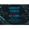 11 DP Tm darkovy poukaz gift card voucher Tina moda pro muze cerny modre vlnky 2000