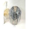 spolecensky prehoz pled pres saty pres ramena evenig scarf stribrna sala stola tinamoda 18205 (1)