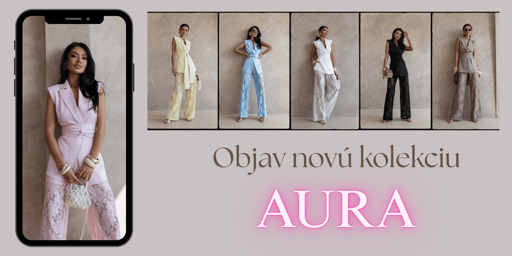 Nohavicový kostým AURA