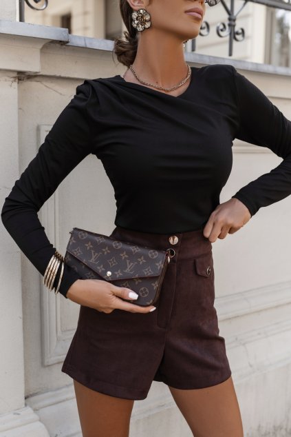 Elegantna bluzka monna cierna 01