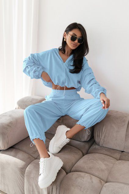 Damska suprava harlem modra 01