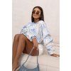 Stylova damska oversize mikina remy blue zebra 02