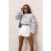 Stylova damska oversize mikina remy blue zebra 01