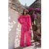 Damska lanova suprava mia floria pink 01