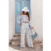 Damska lanova suprava mia floria blue 03