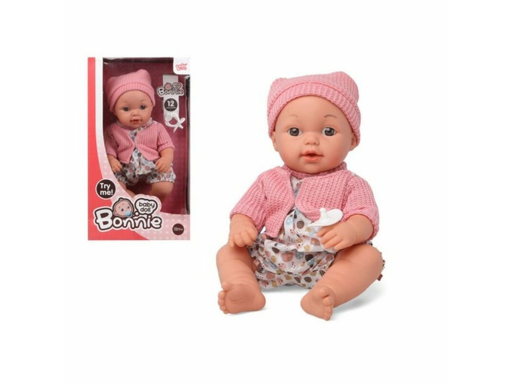 Panenka miminko Bonnie Růžový Zvuk 110029