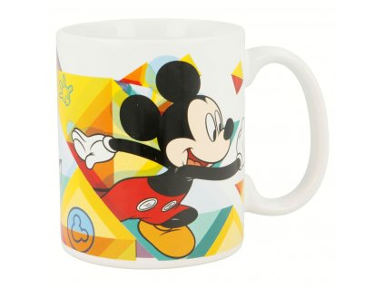 Hrnek Mickey Mouse Happy smiles Keramický Červený Modrý (350 ml)